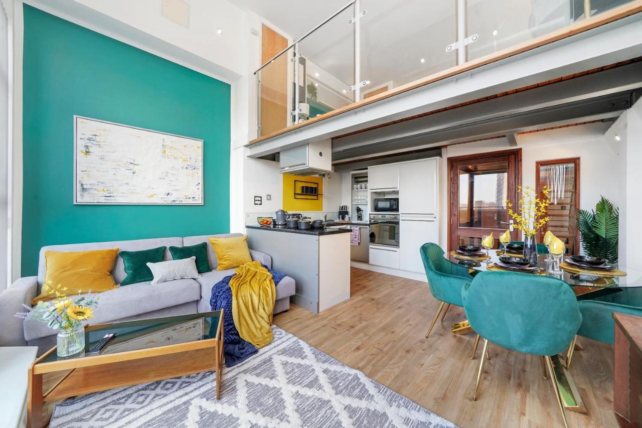 Stunning Duplex Of Central Nottingham - Balcony Zewnętrze zdjęcie