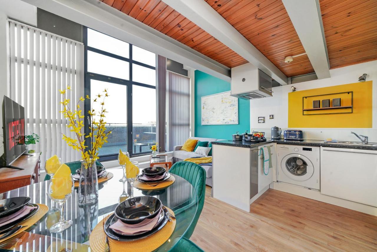 Stunning Duplex Of Central Nottingham - Balcony Zewnętrze zdjęcie